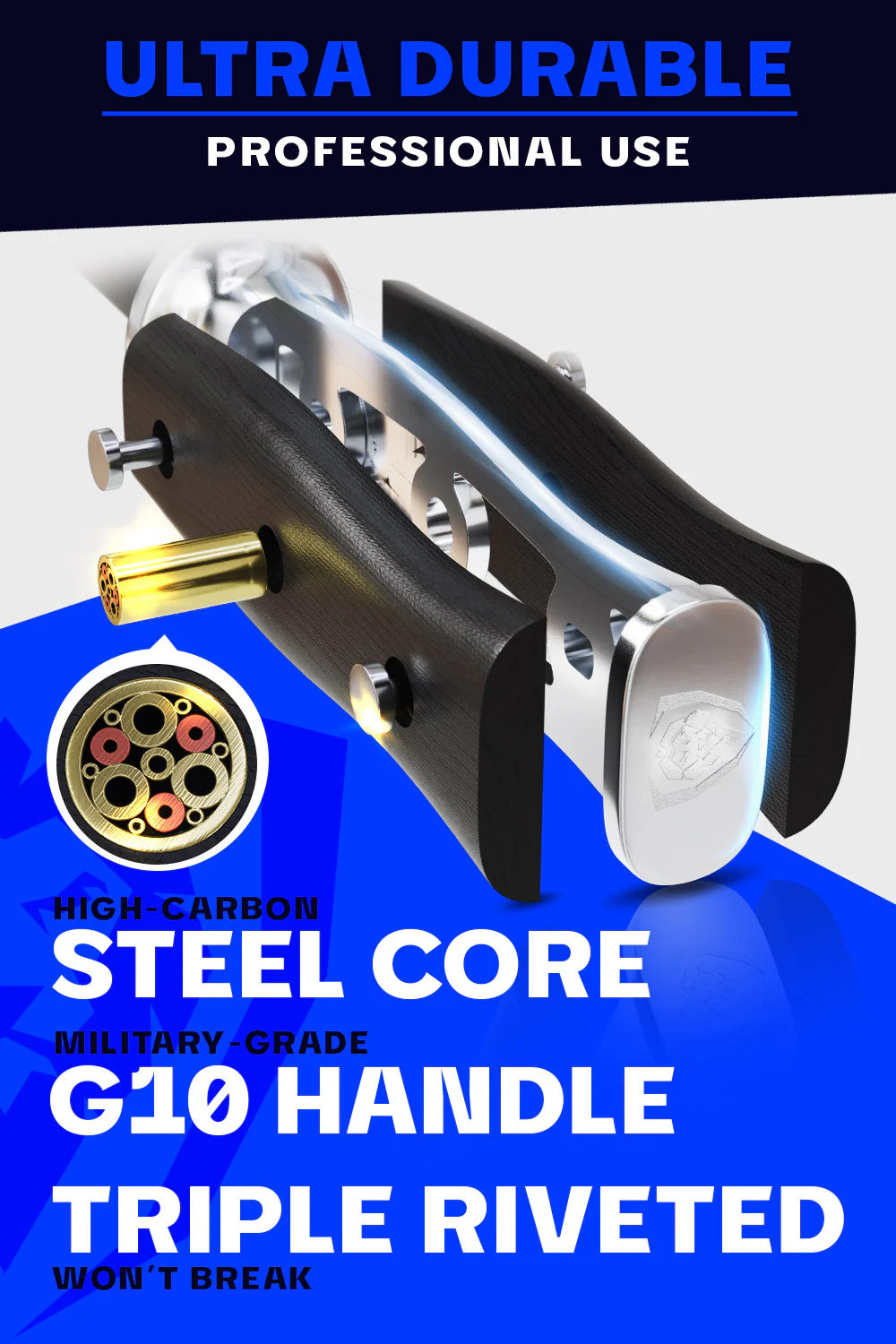 Honing Rod 10" | Ceramic Coating | Dalstrong © - Image 4