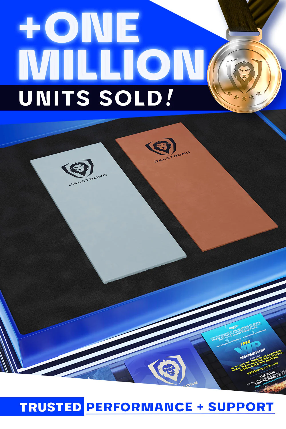 #400 / #1000 Grit | Premium Whetstone Set | Dalstrong © - Image 6