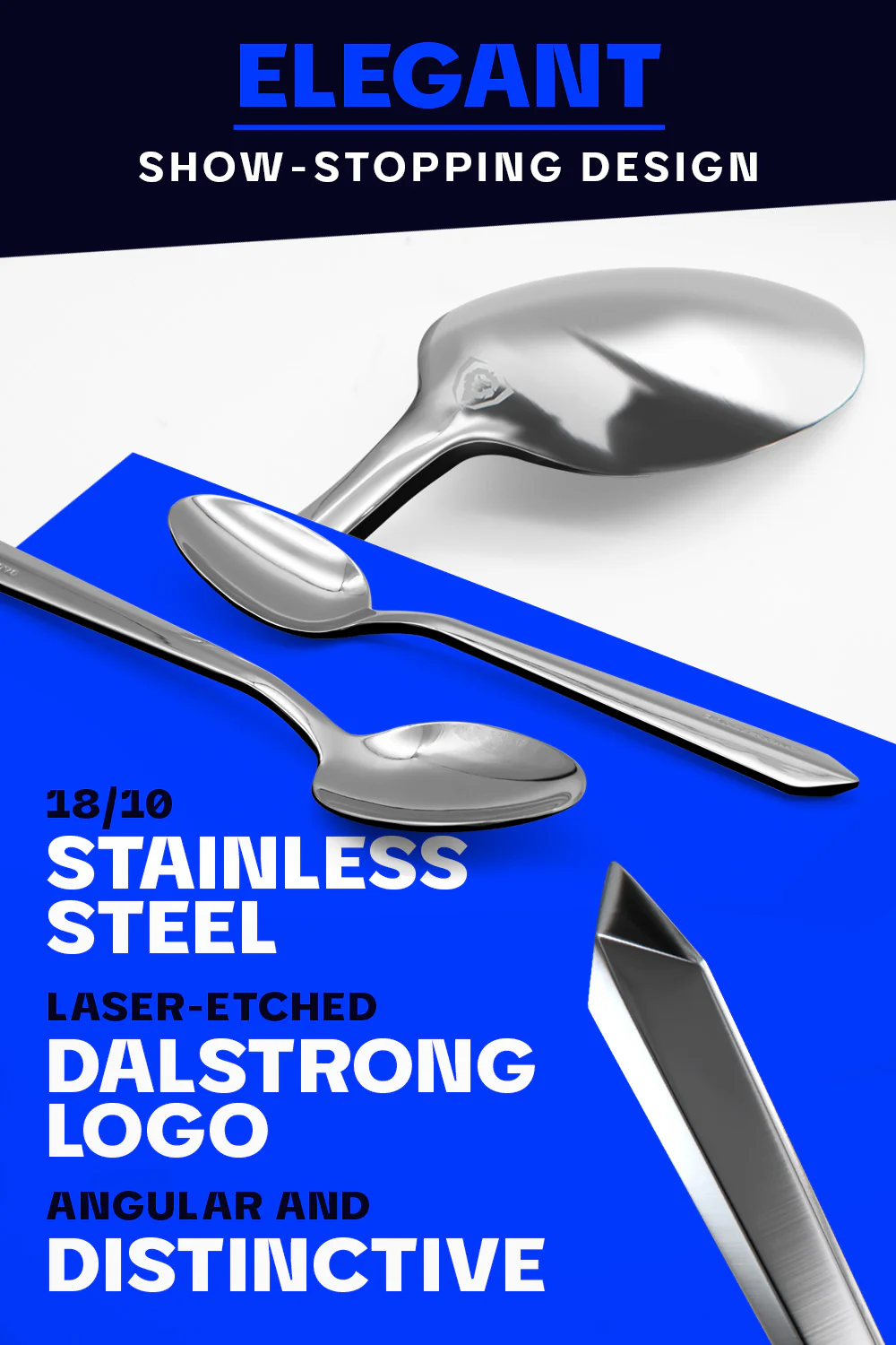 20 Piece Service for 4 | Flatware Set | Silver | Dalstrong © - Image 5