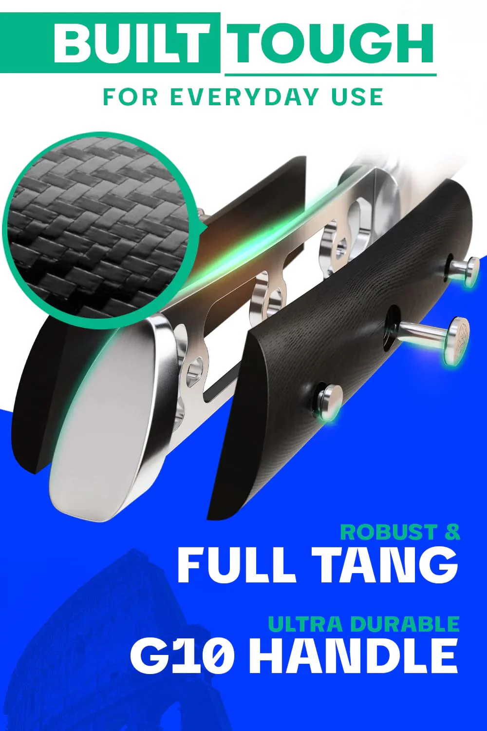 Honing Steel 10" | Gladiator Series | NSF Certified | Dalstrong © - Image 4