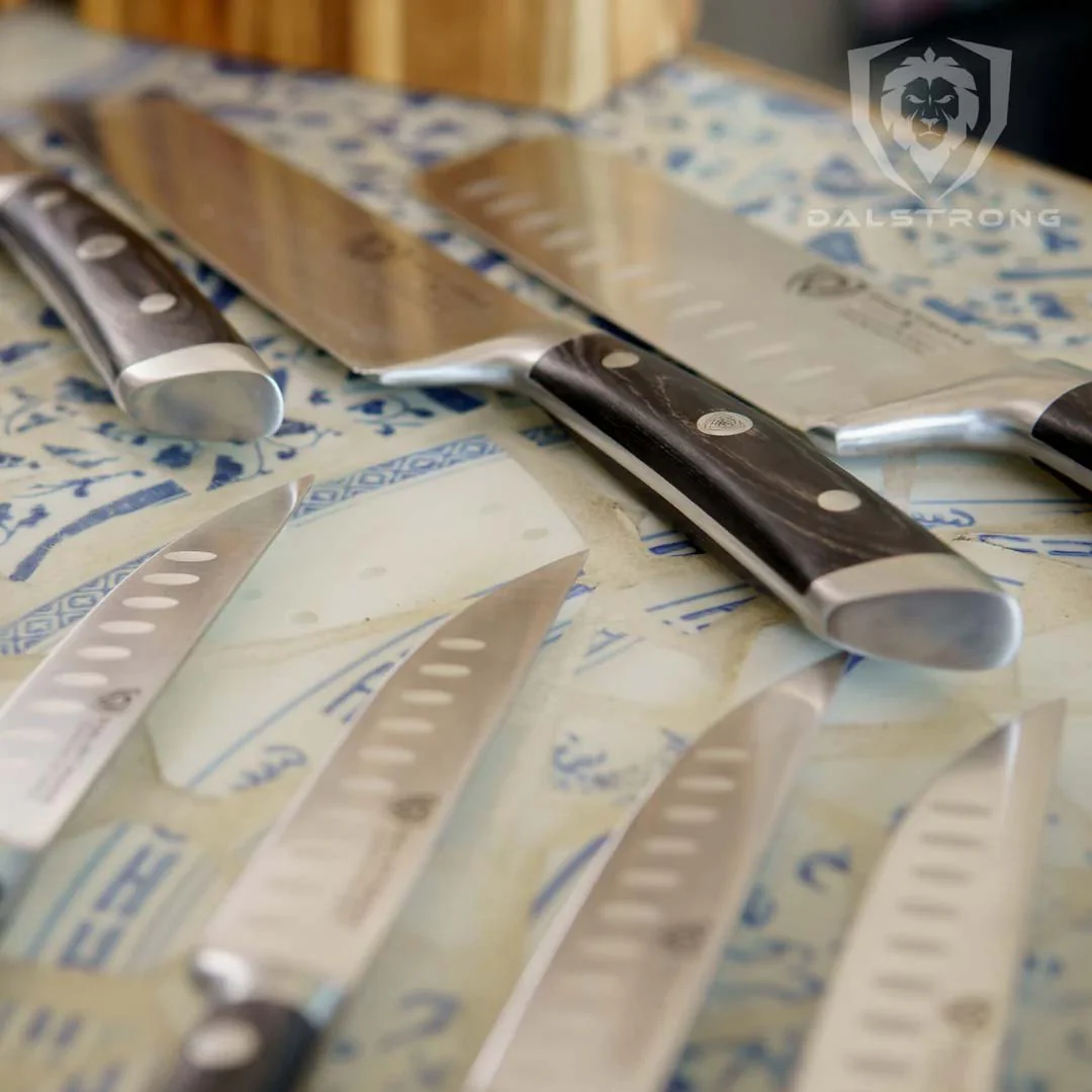18 Piece Colossal Knife Set with Block | Gladiator Series | Knives NSF Certified | Dalstrong © - Image 11