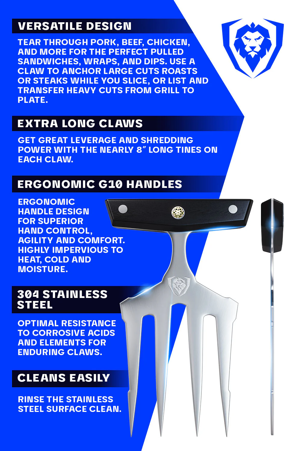 Meat Shredding Claws | Dalstrong © - Image 6