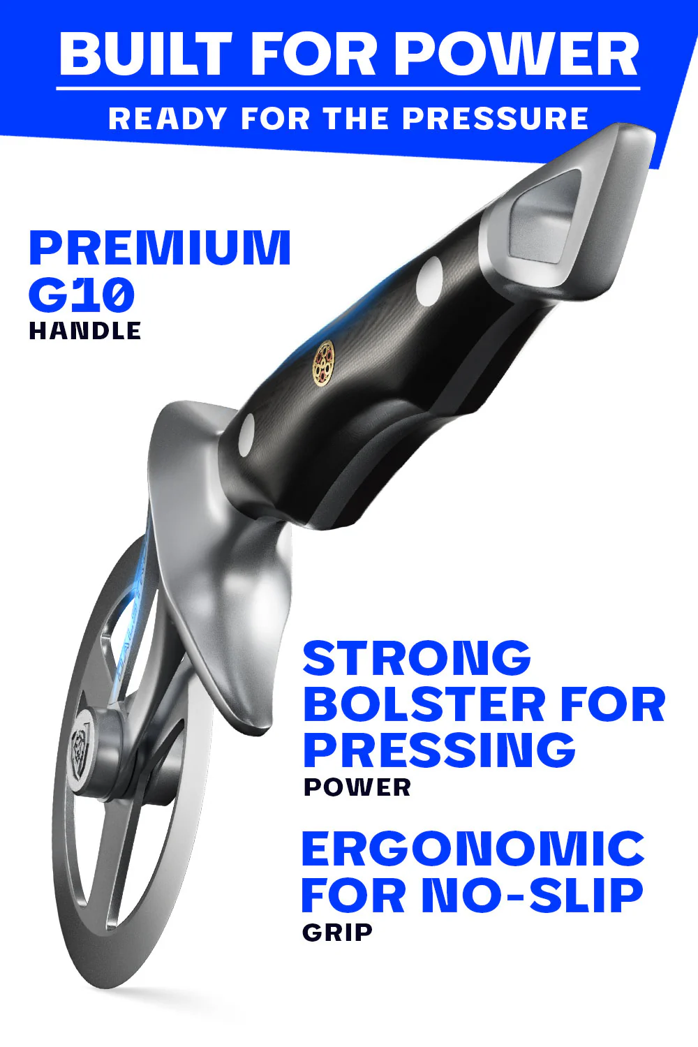 Orbit Razor Pizza Wheel & Cutter | Dalstrong © - Image 4