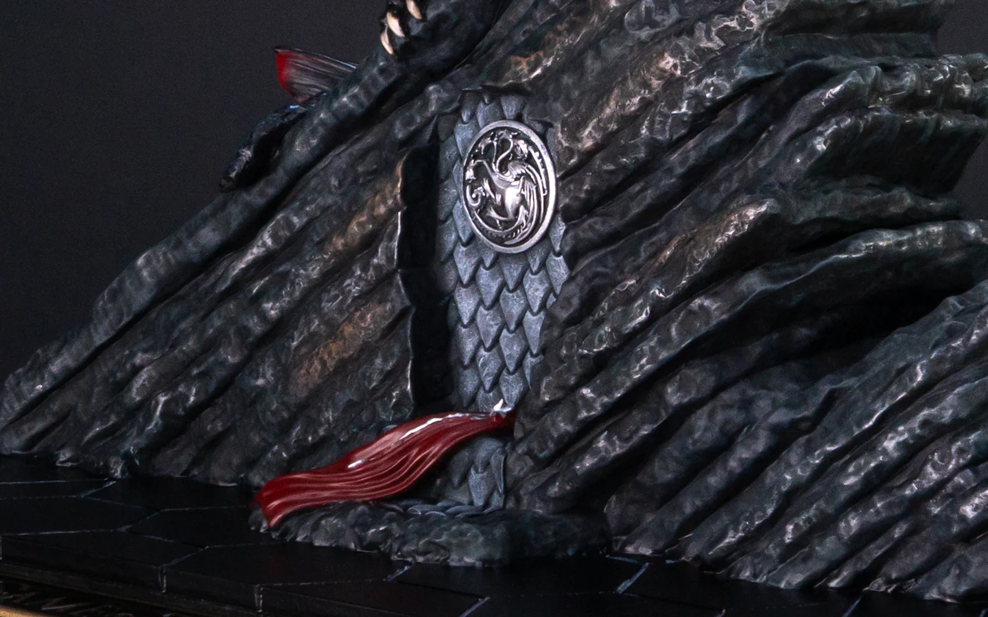 Game of Thrones™ x StudioForge™ | Drogon's Fury™ | 8.5” Collector’s Chef Knife & Sculpted Display Stand - Image 10
