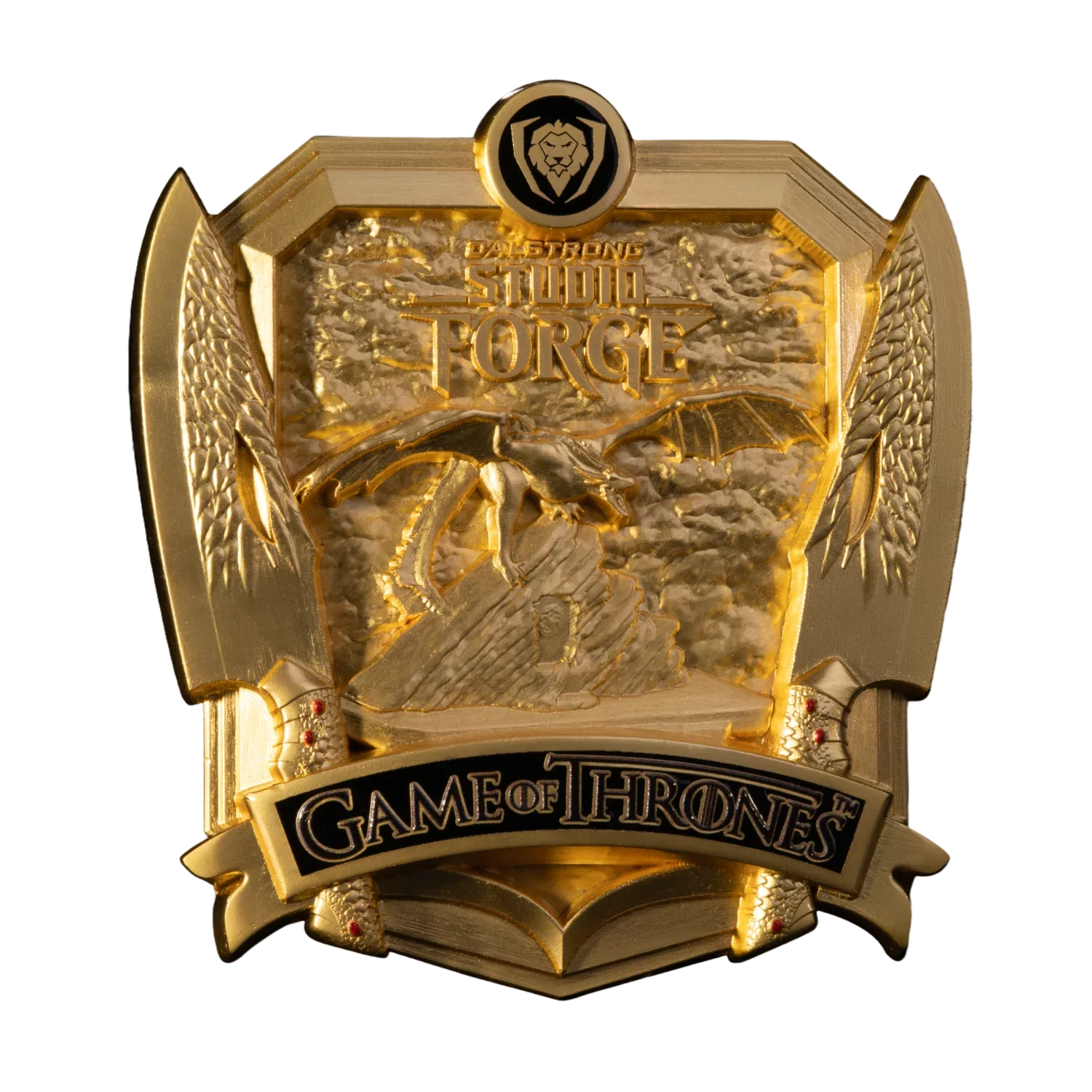 Game of Thrones™ x StudioForge™ | Drogon's Fury™ | 8.5” Collector’s Chef Knife & Sculpted Display Stand - Image 16