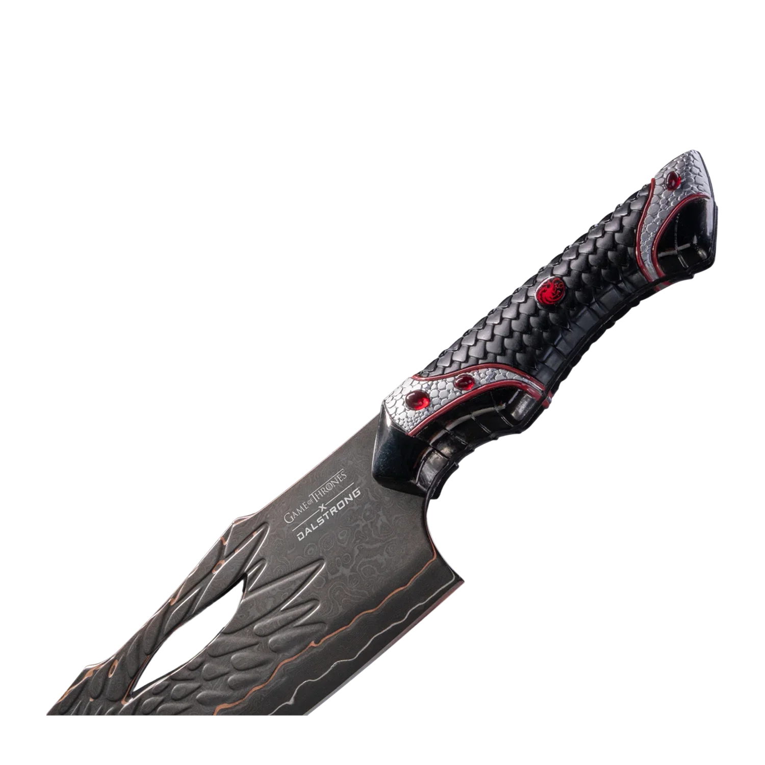 Game of Thrones™ x StudioForge™ | Drogon's Fury™ | 8.5” Collector’s Chef Knife & Sculpted Display Stand - Image 5