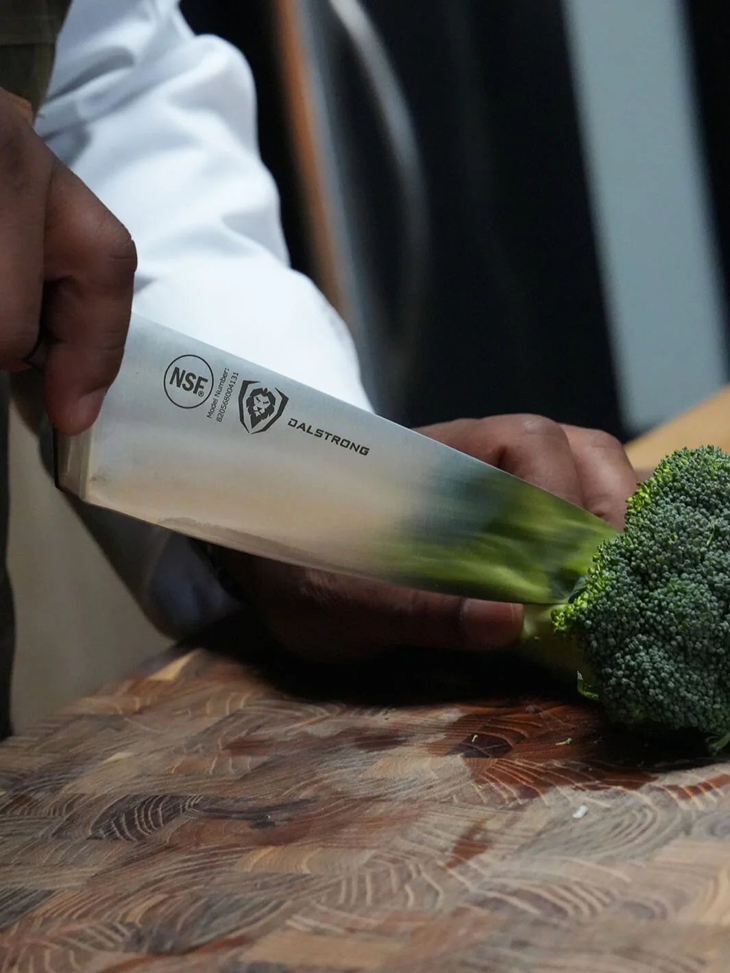 Gladiator Series Chef & BBQ Essentials |  8" Chef's Knife + 8" Chef-Cleaver Hybrid - The Crixus - Image 7