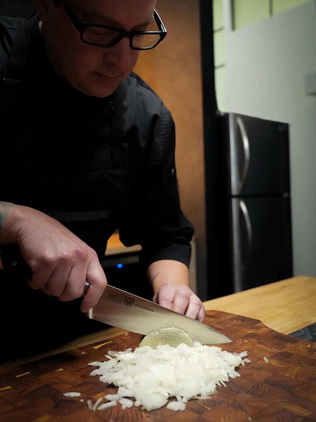 Gladiator Series Chef & BBQ Essentials |  8" Chef's Knife + 8" Chef-Cleaver Hybrid - The Crixus - Image 8