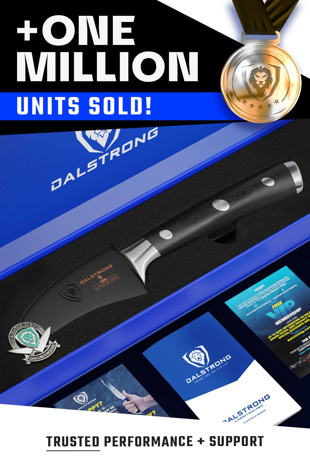 Bird's Beak Tourne Paring Knife 2.75" | Gladiator Series | NSF Certified | Dalstrong © - Image 8