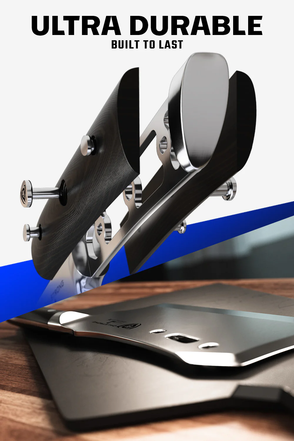 Meat Cleaver 9" with Stand | Obliterator | Gladiator Series | NSF Certified | Dalstrong © - Image 5