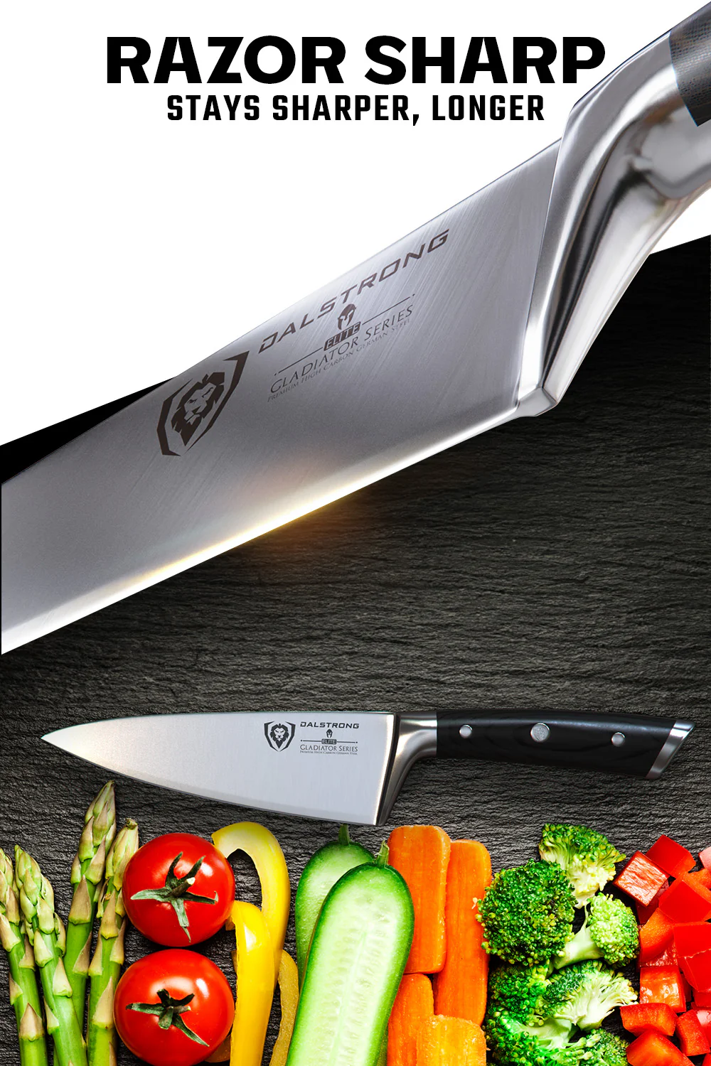 Chef's Knife 6" | Gladiator Series | NSF Certified | Dalstrong © - Image 3