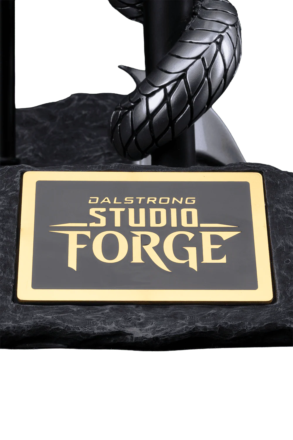 KISS™ x StudioForge™ | Gene Simmons’ HELLFIRE DEMON AXE | 7.5” Collector’s Meat Axe & Display Stand - Image 22