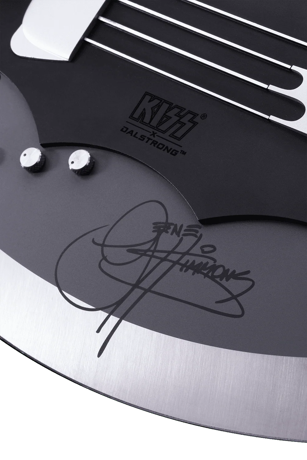 KISS™ x StudioForge™ | Gene Simmons’ HELLFIRE DEMON AXE | 7.5” Collector’s Meat Axe & Display Stand - Image 5