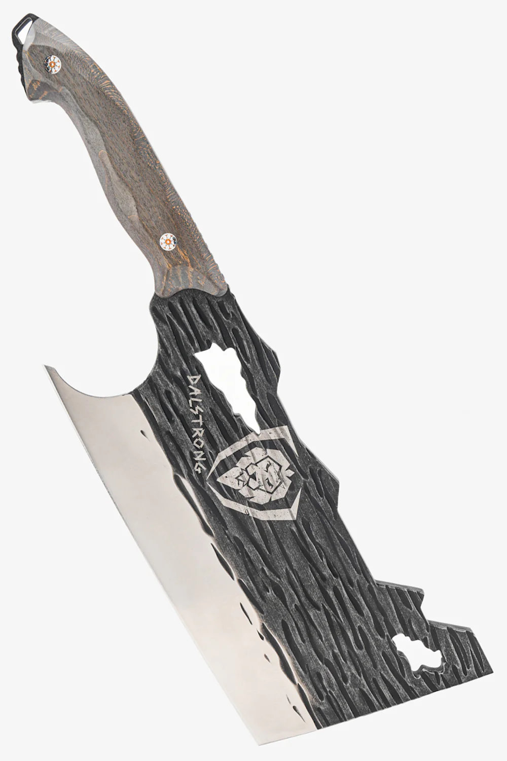 Meat Prep Bundle | Barbarian Series 9" Obliterator Meat Cleaver with Stand + 7" Venator Knife - Image 3