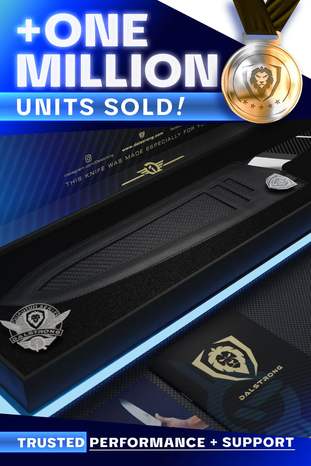 Chef's Knife 9.5" | Quantum 1 Series | Dalstrong © - Image 7