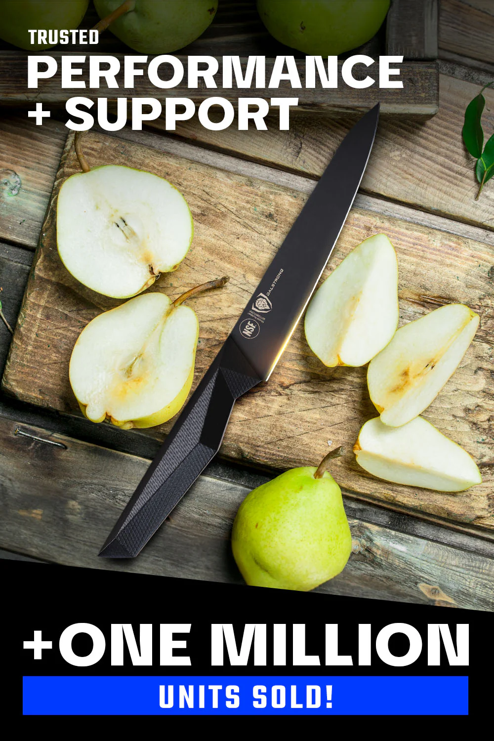 Utility Knife 5.5" | Shadow Black Series | NSF Certified | Dalstrong © - Image 7