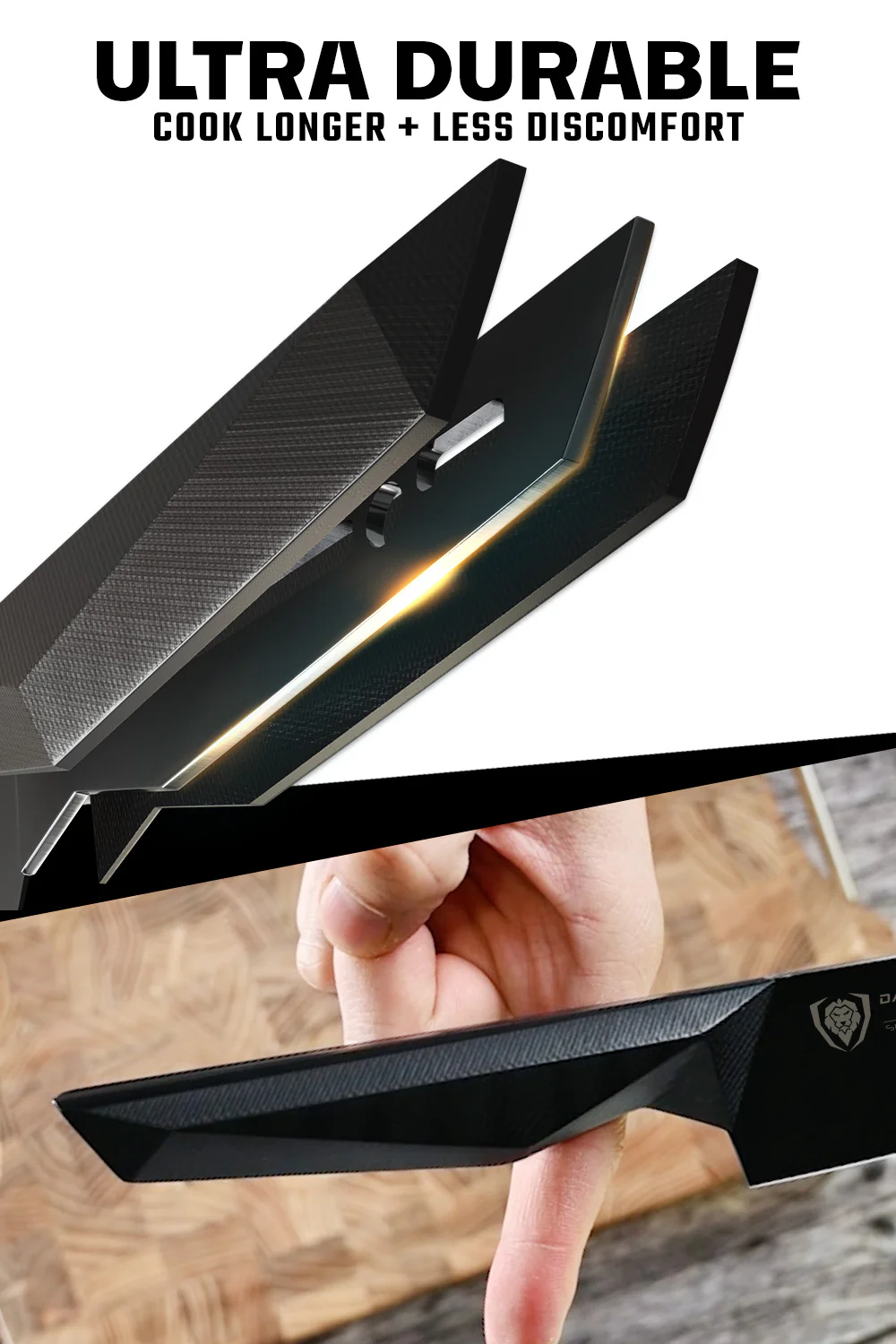 Chef's Knife 6" | Shadow Black Series | NSF Certified | Dalstrong © - Image 4