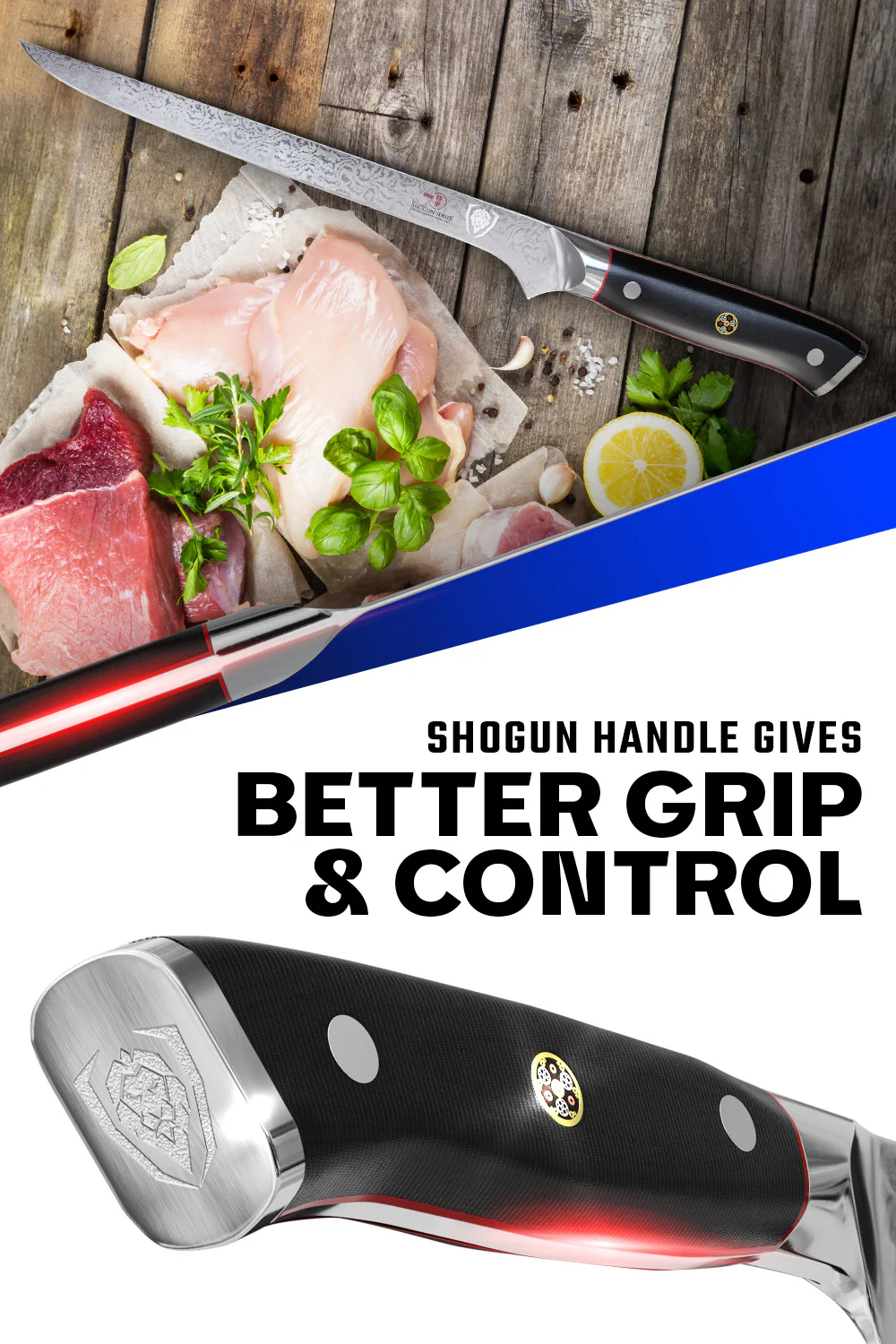 Boning Knife 8" | Shogun Series ELITE | Dalstrong © - Image 5