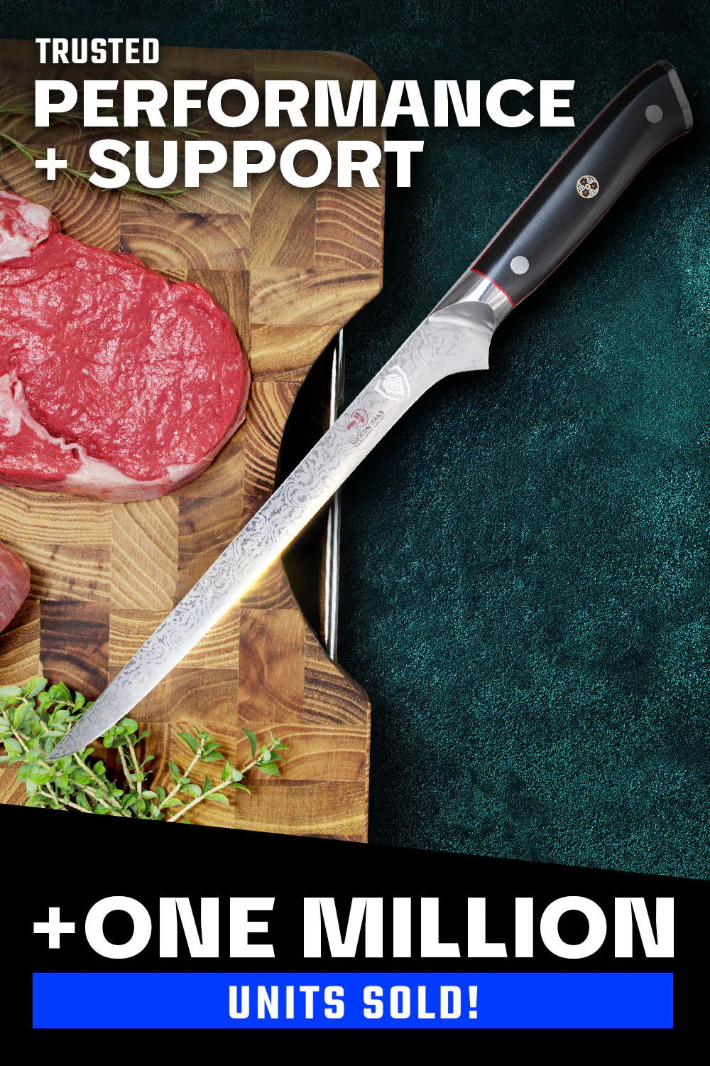 Boning Knife 8" | Shogun Series ELITE | Dalstrong © - Image 7