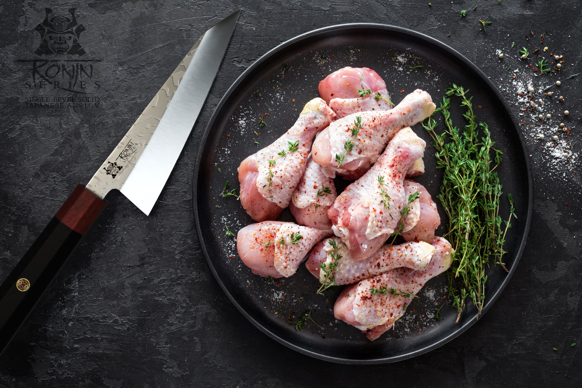 Honesuki Knife 5.5" | Single Bevel | Ronin Series | Dalstrong © - Image 10