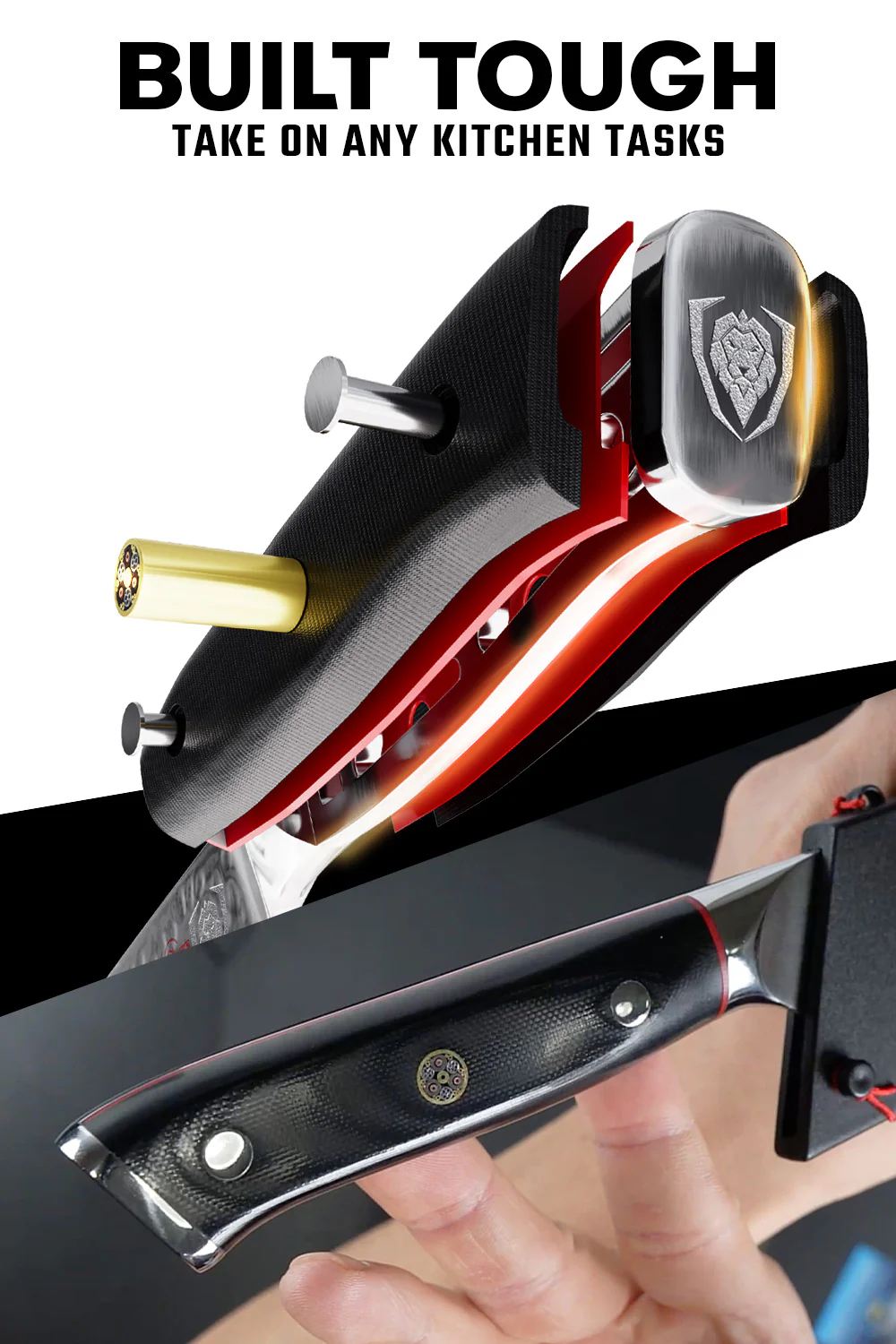 Chef's Knife 9.5" | Shogun Series ELITE | Dalstrong © - Image 4