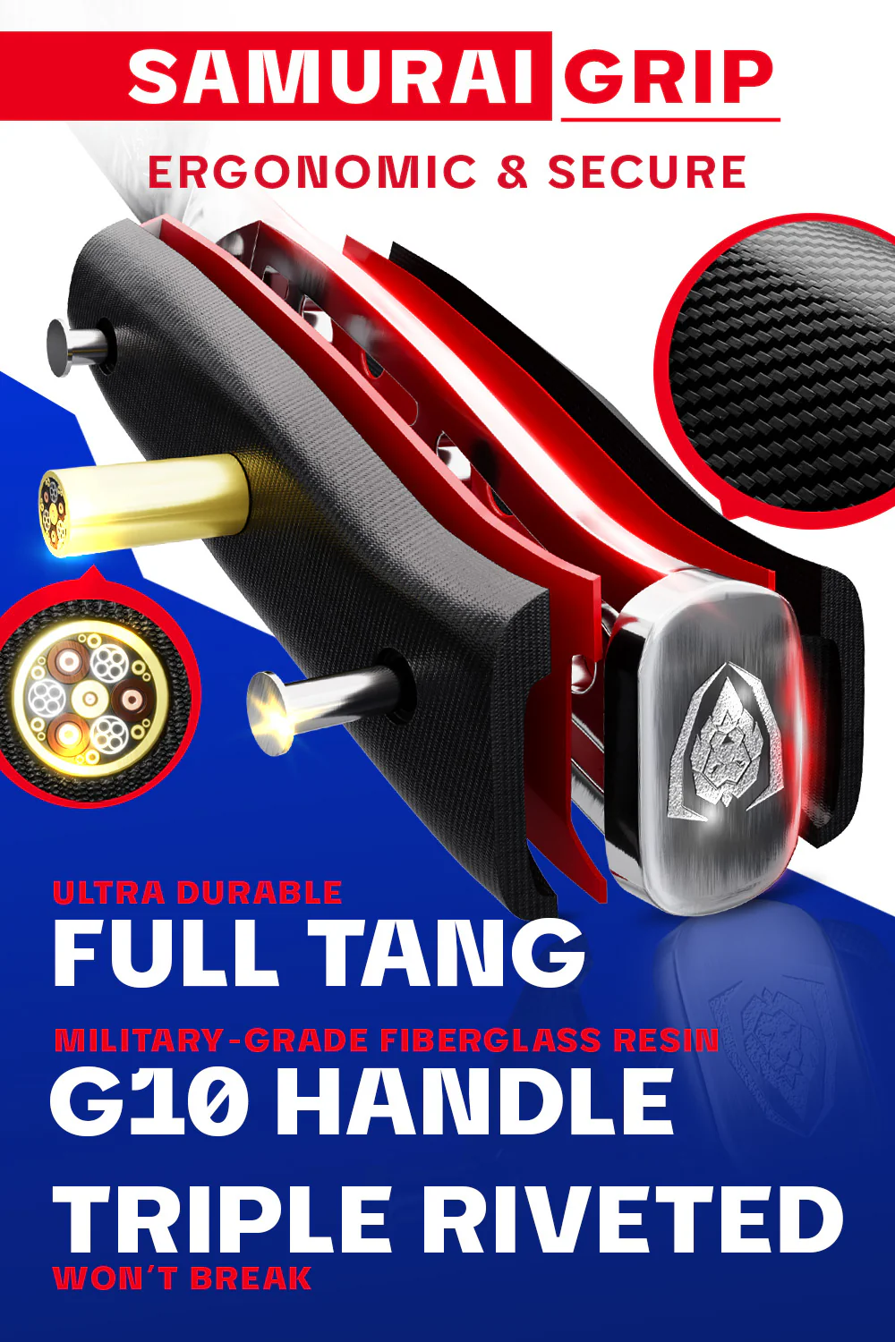 Serrated Paring Knife 3.5" | Shogun Series ELITE | Dalstrong © - Image 4