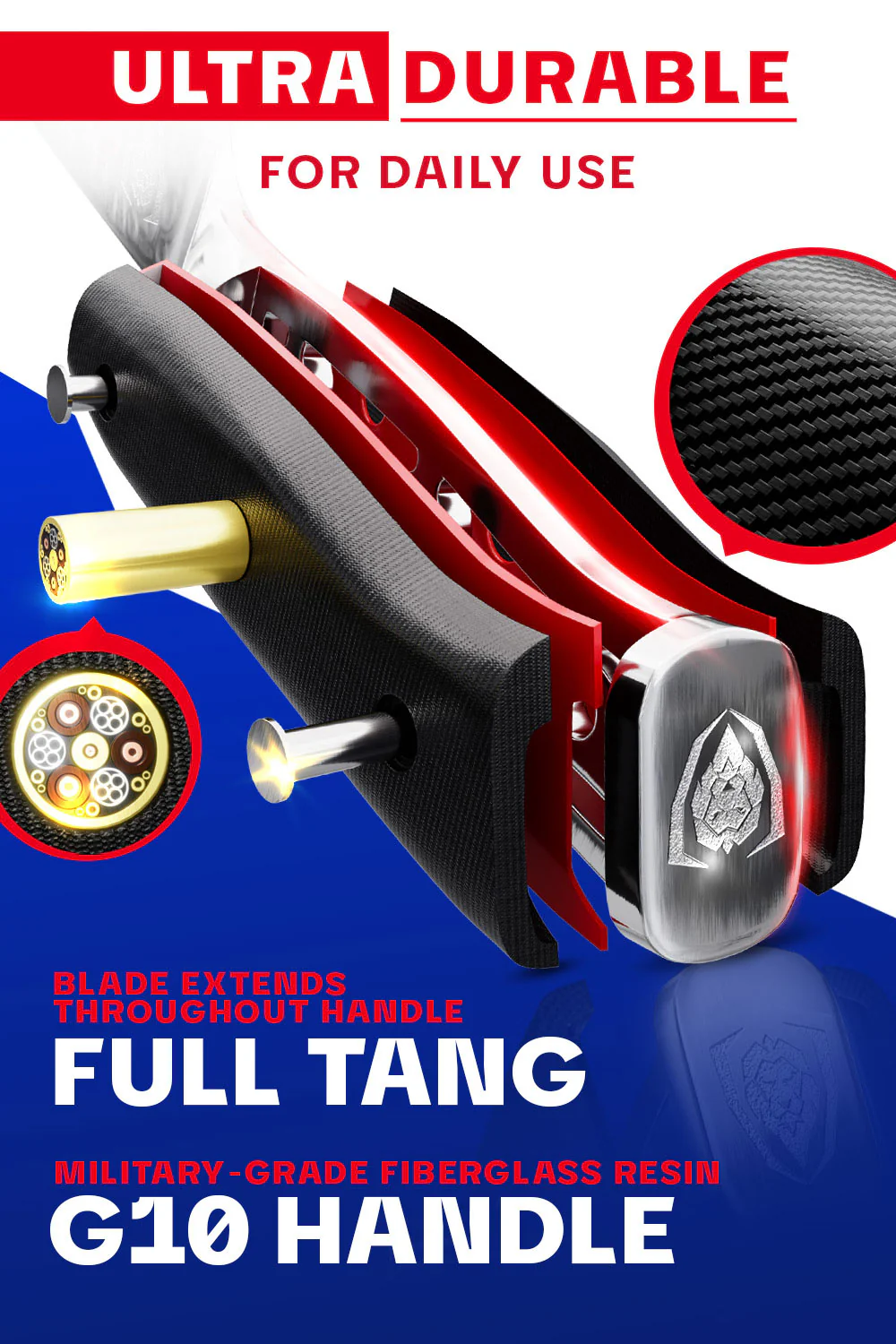 Serrated Utility Knife 6" | Shogun Series X | Dalstrong © - Image 4