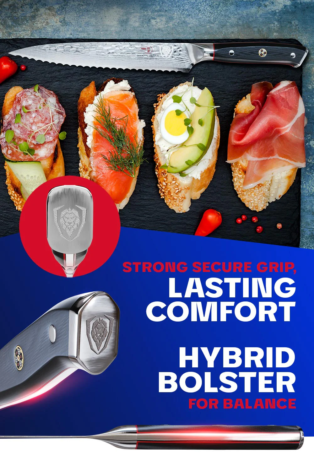 Serrated Utility Knife 6" | Shogun Series X | Dalstrong © - Image 6