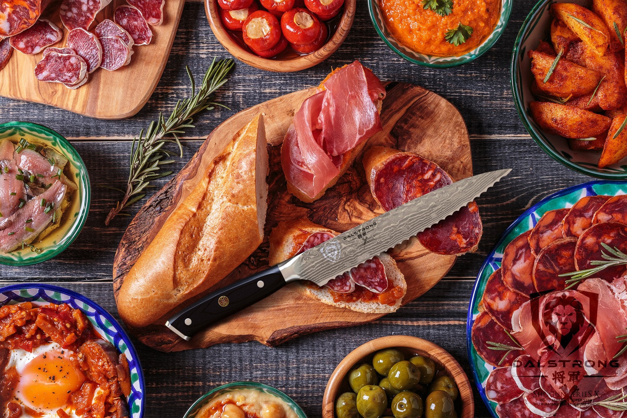 Serrated Utility Knife 6" | Shogun Series X | Dalstrong © - Image 9