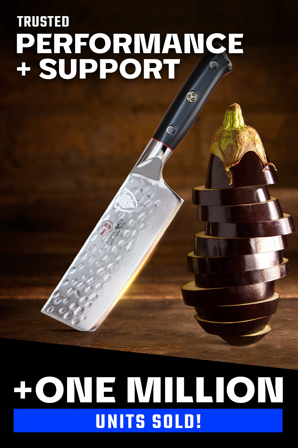 Nakiri Vegetable Knife 6" | Shogun Series ELITE | Dalstrong © - Image 8