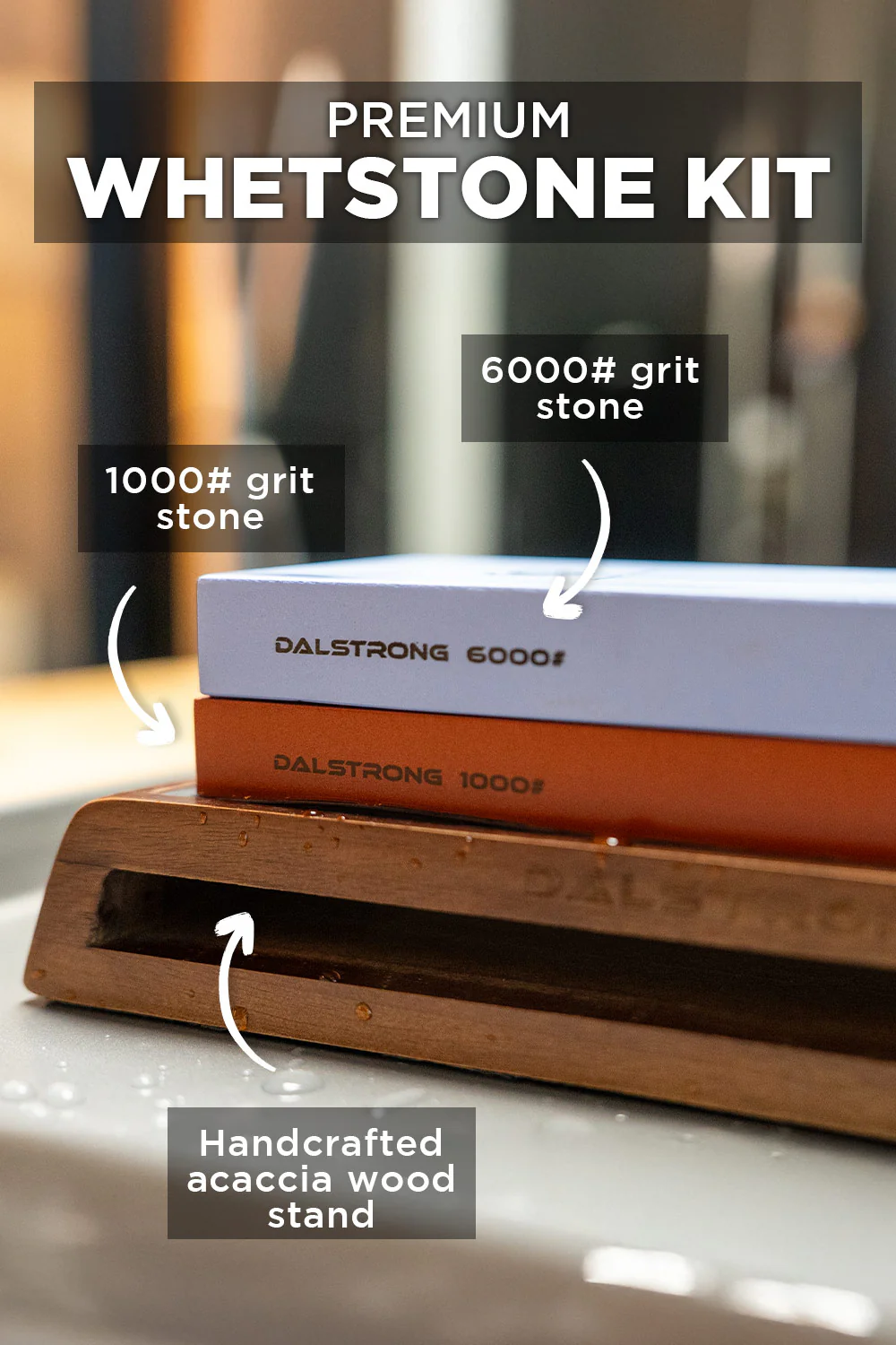 The Gladiator Bundle | 18-Piece Colossal Knife Set + Premium Whetstone Kit - Image 10