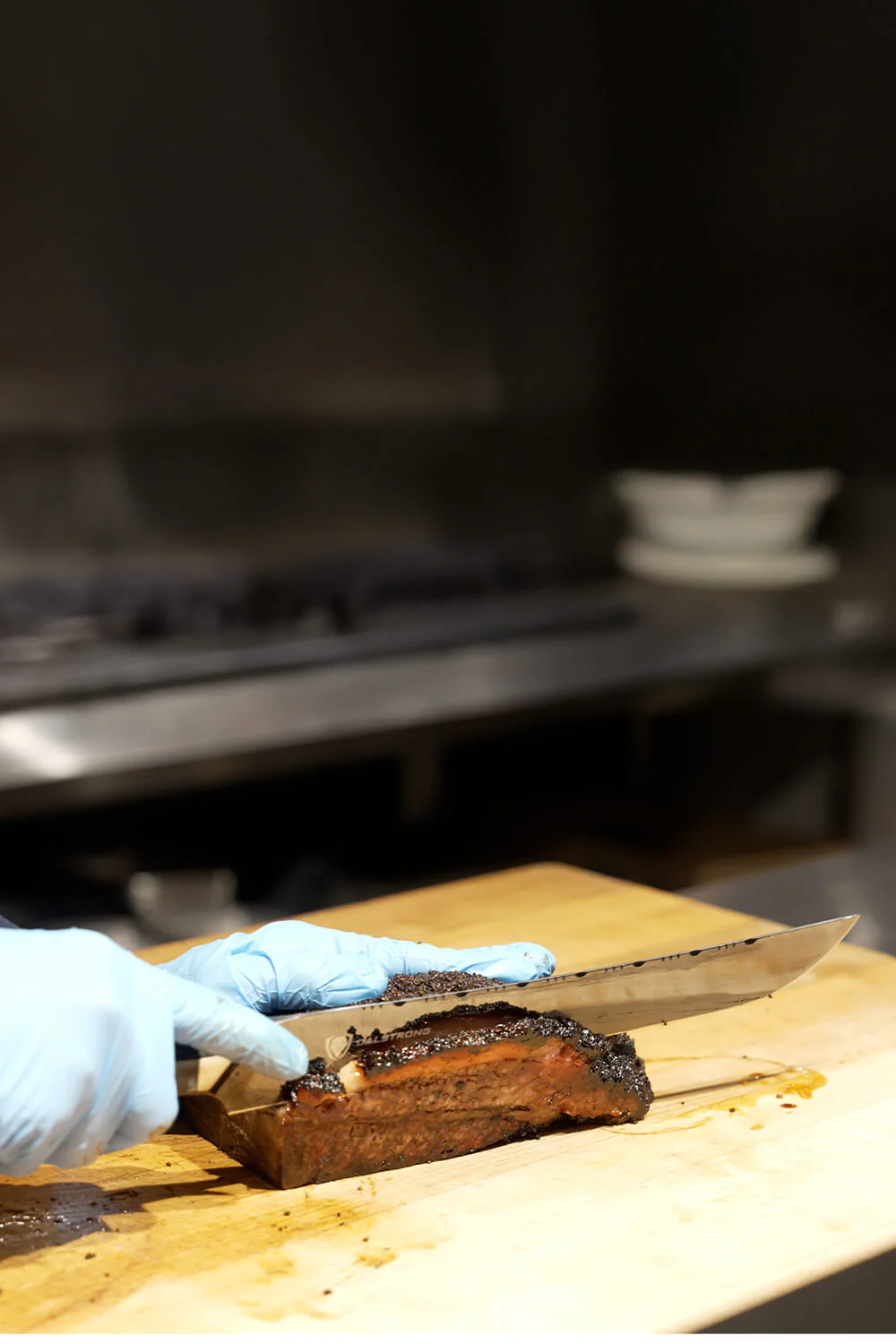 The Valhalla Series Ravenstone Bundle | 8" Chef-Cleaver Crixus Hybrid + 12" Slicing & Carving Knife - Image 13